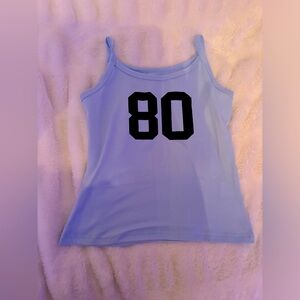 Baby Blue Baby Tee Tank